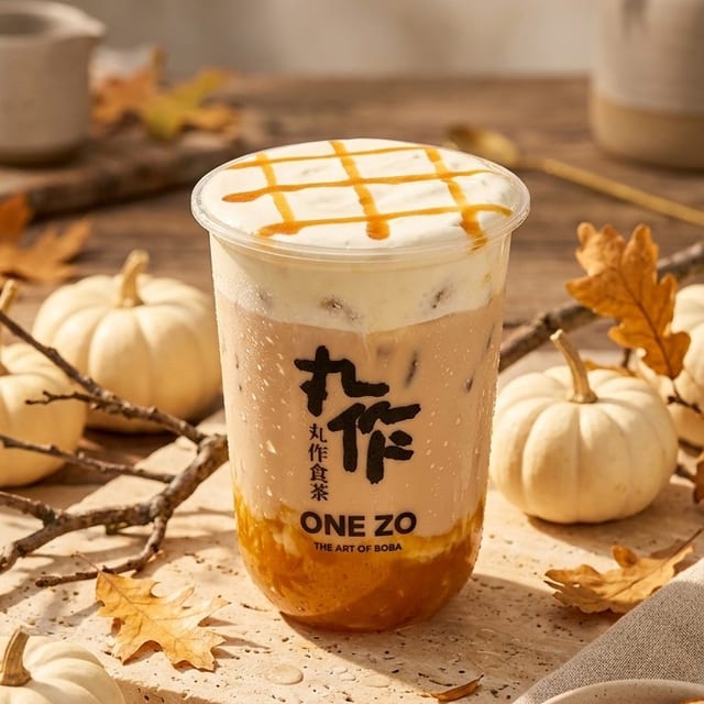 Fall Special - Pumpkin Spice Milk Tea.
