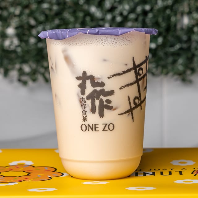 Green Milk Tea.