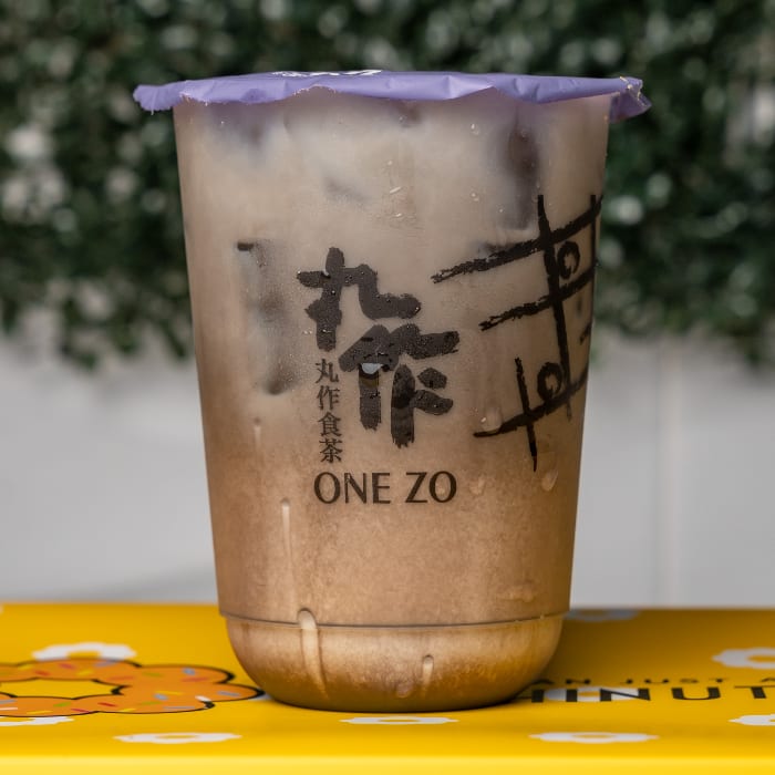 Bamboo Charcoal Latte.