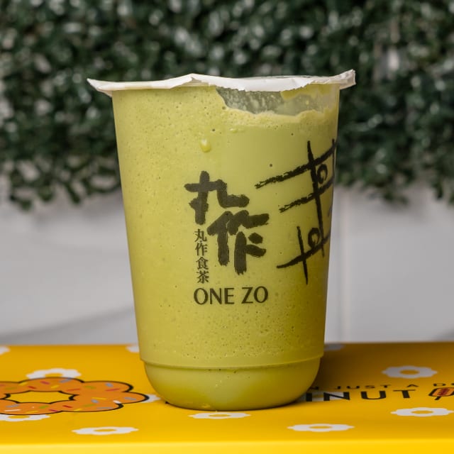 Matcha Milk Slush.
