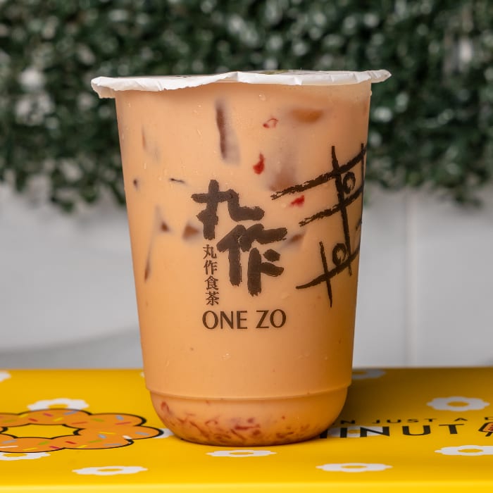 Strawberry Milk Tea.