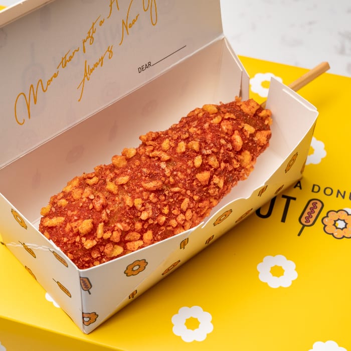 Hot Cheetos Half & Half.